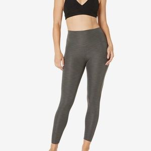 Beyond Yoga Heather Rib High Waisted Midi Legging